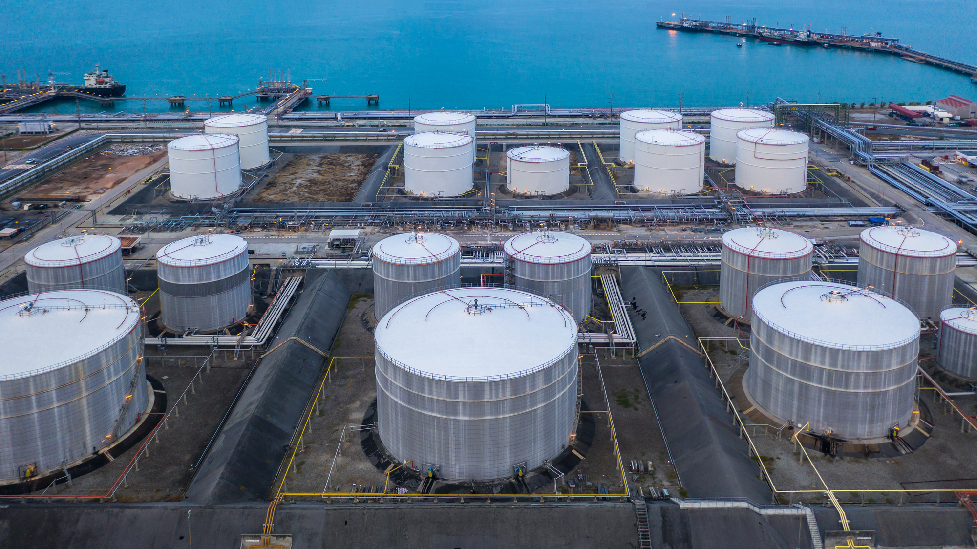 LNG liquefied natural gas storage facility
